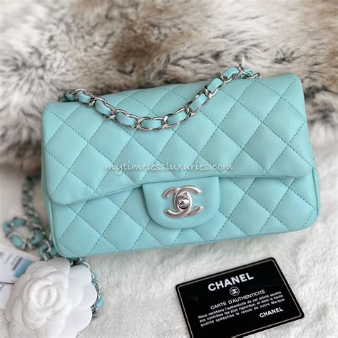 tiffany blue chanel bag